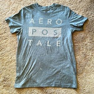 Aeropostale grey graphic T